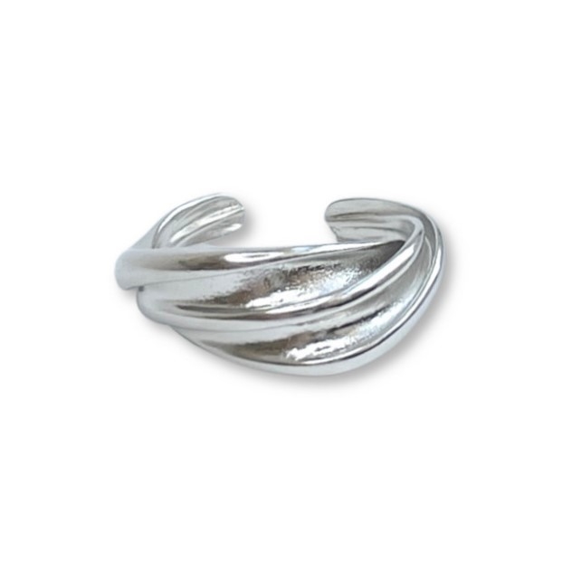 MerlePerle - Sheela ring i sølv - One size